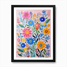 Floral Painting Art Print