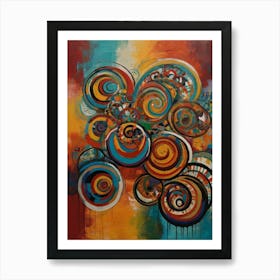 Abstract Painting 8 Art Print