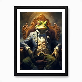 Frog Prince Art Print