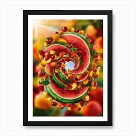 Watermelon Art Print