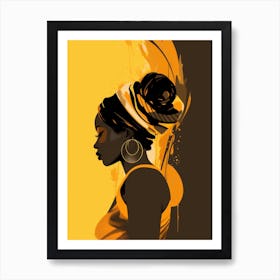 African Woman 48 Art Print