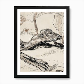 Tree In The Forest 2 Art Print