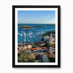 Croatia, Hvar Island Art Print