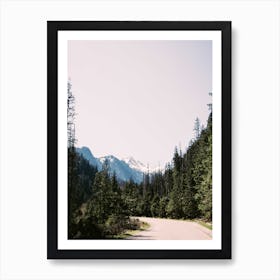 Road To Snow Summit Art Print