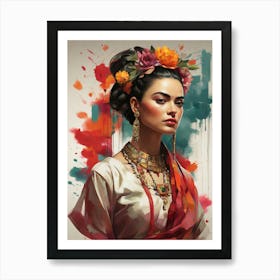 Frida Kahlo 7 Art Print