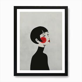 Portrait Of A Woman 387 Art Print