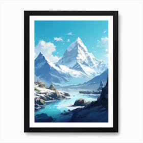 Mountain Landscape 9 Art Print