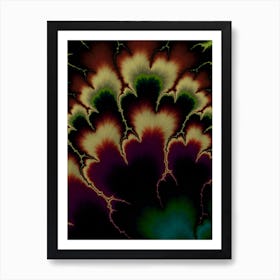 Psychedelic Flower Art Print