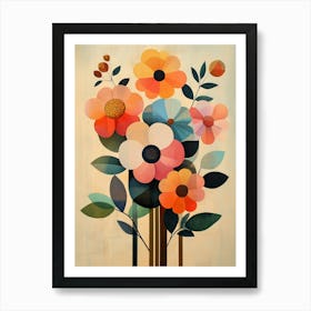 Flowers In A Vase 63 Art Print