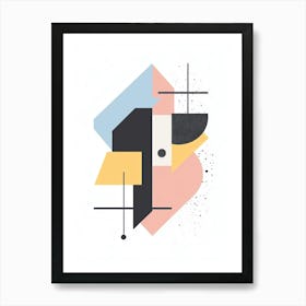 Abstract Geometric Pattern Art Print