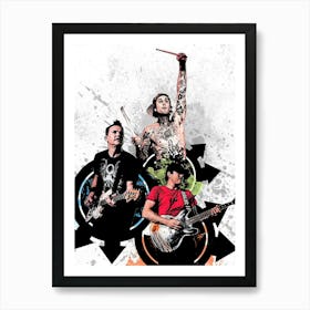 Poster For The Band Art Print