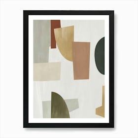 Abstract Shapes 1 Poster