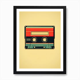 Cassette Tape 5 Wall Art Art Print