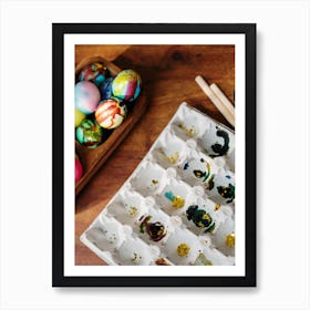 Easter Eggs 209 Art Print