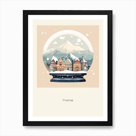 Troms Norway 2 Snowglobe Poster Art Print