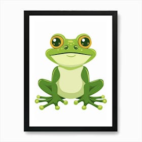 Cute Frog 3 Art Print