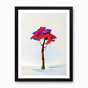 Abstract Tree Art Print