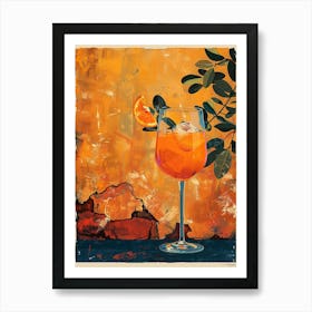 Aperol Spritz Art Print 146 Art Print