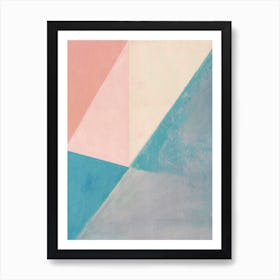 Sailing In Pastel Colors Art Print