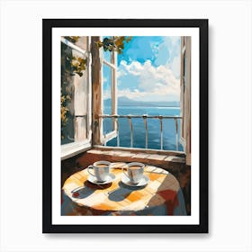 Naples Espresso Made In Italy 3 Art Print