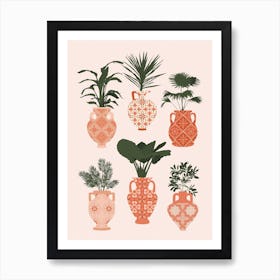 Spanish Pottery Print  Art Print