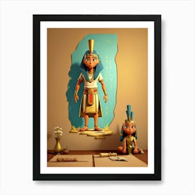 Egyptian Wall Sticker Poster