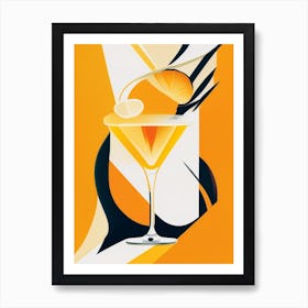 Whiskey Sour Pop Matisse Cocktail Poster Art Print