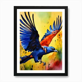 Bird In Flight Art Print