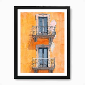 Salerno Europe Travel Architecture 4 Art Print