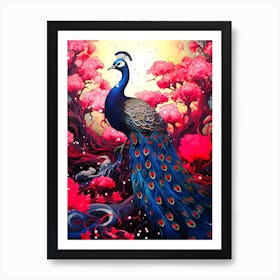 Peacock 6 Art Print