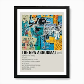 Gjmyk Strokes The New Abnormal Album Cover 90s Vintage Art Canvas Poster Wall Art Decor 1 Art Print