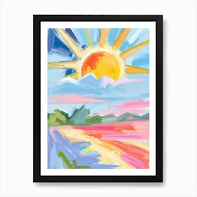 Sonnenaufgang 1 Art Print