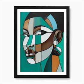 African Woman 152 Art Print