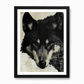 Wolf Canvas Print Art Print