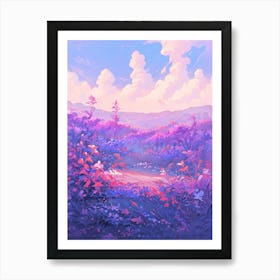 Landscape Painting 5 Art Print