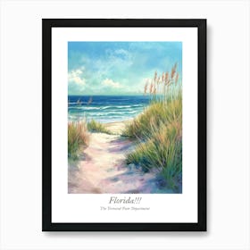 Taylor Swift Fan Art Florida Ttpd Watercolour Art Print