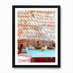 Moroccan Dining Room Art Print