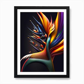 Bird Of Paradise 1 Art Print