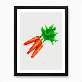 Carrots Art Print