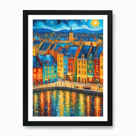 City Night Art Print