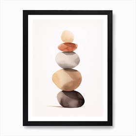 Pebbles Art Print