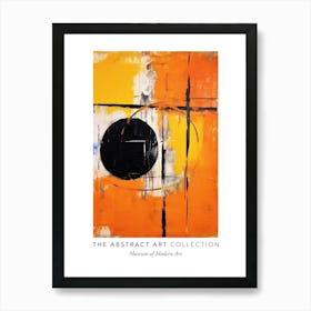 Colourful Abstract Painting 3 Exhibition Poster Art Print