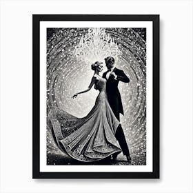 Dance Of The Stars Art Print