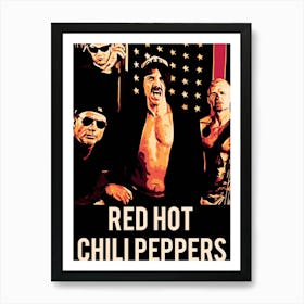 Red Hot Chili Peppers 2 Art Print