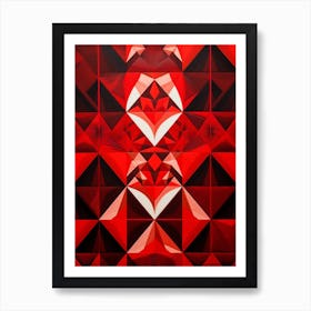 Geometric Pattern Illustration 5 Art Print