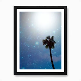 Urban Palms Art Print