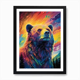 Grizzly Bear Art Print