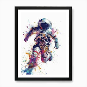 Astronaut Canvas Print 2 Art Print