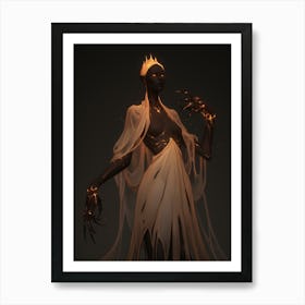 Ethereal Woman Art Print