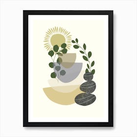 Zen Garden 4 Art Print